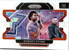 2022 Panini Prizm WWE #96 Robert Stone Silver