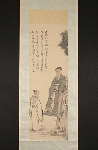 Hanging scroll Aoki Mokubei Takashi (Kyoto people) Late Edo period #468