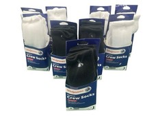 Lot Of 9 Walgreens Diabetic Crew Socks Look In Description For Size