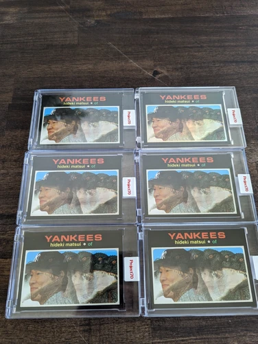 Topps Project70 Card 285 - 1971 Hideki Matsui by Action Bronson Project 70 LOT6
