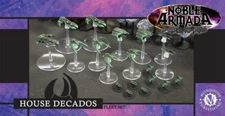 House Decados Fleet Set - Noble Armada - A Call To Arms - Mongoose MGP 3552