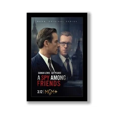 A SPY AMONG FRIENDS - 11x17 Framed Movie Poster by Wallspace
