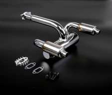 XTC RC TWIN DOPPEL TUNING RESO AUSPUFF RESONANZ FÜR CARSON WILD GP ATTACK 1:5