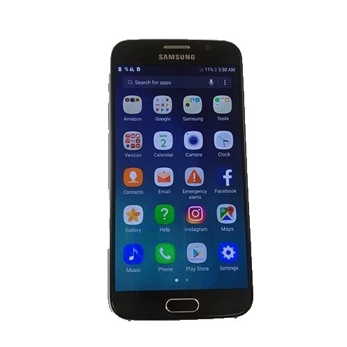 Samsung Galaxy S6 Verizon Black Smartphones