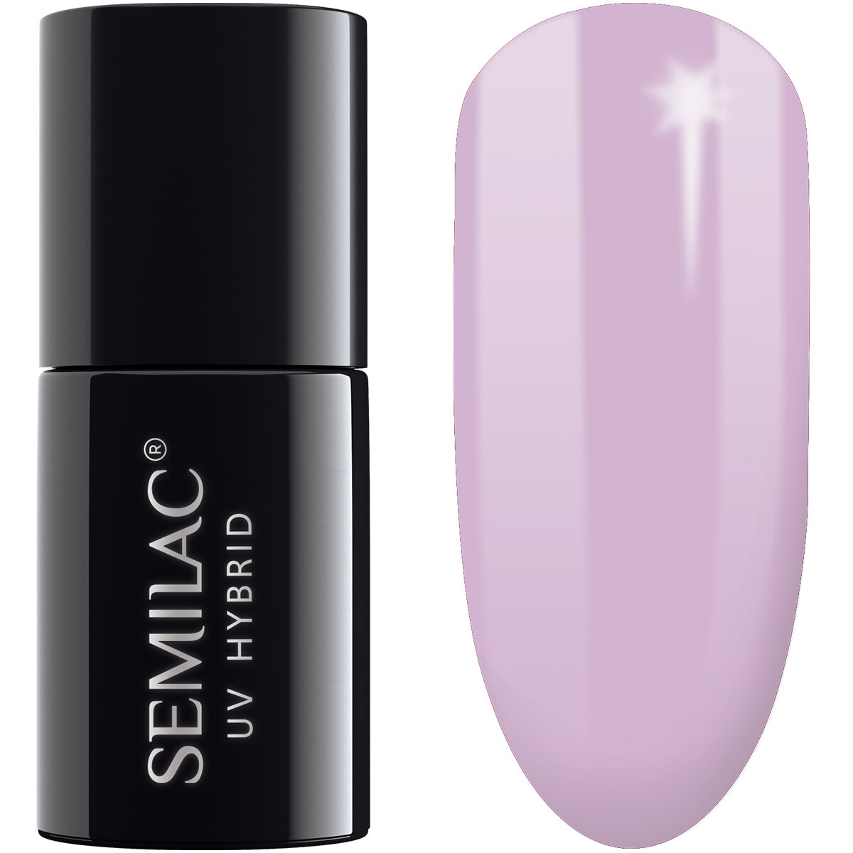 Semilac 057 Nude Beige Rose UV Hybrid Nail Polish Color 7ml