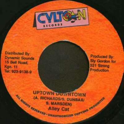 Alley Cat - Uptown Downtown 7'' Vinyl Schallplatte 