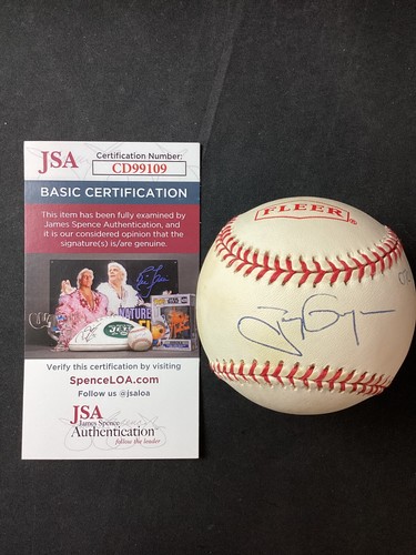 Tony Gwynn Signed Ltd. Rawlings Baseball JSA w/COA MLB San Diego Padres HOF '07!