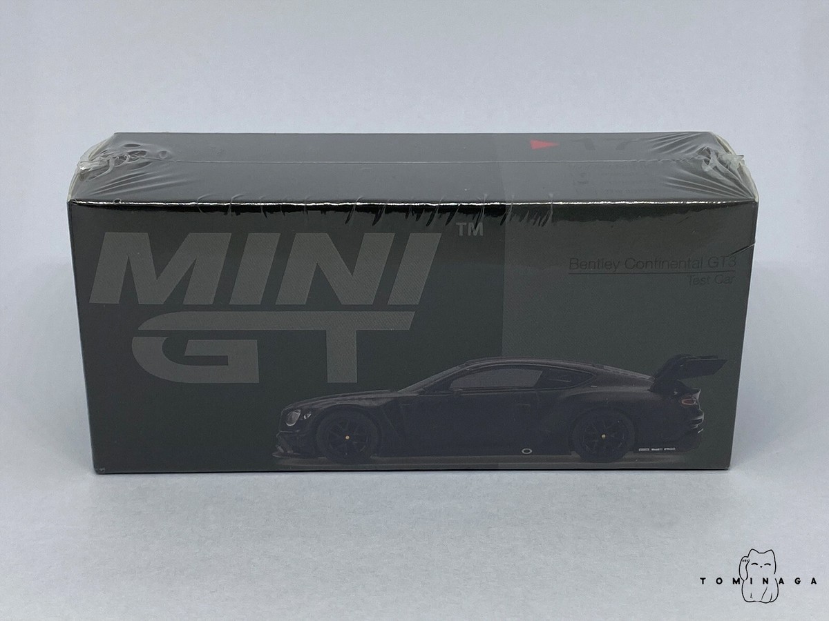 Mini GT #177 Bentley Continental GT3 2018 Test Car 1:64 TSM