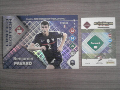 PANINI ADRENALYN XL ROAD TO FIFA WC 2022 XXL LIMITED EDITION BENJAMIN PAVARD