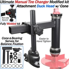 Upgrade Manual Tire Changer Modification DELUXE Attachment Duck Head Mount Kit