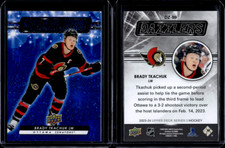2023-24 Upper Deck Series 2 Blue Dazzlers #DZ-89 Brady Tkachuk