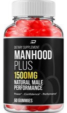 (1 Pack) Manhood Plus Gummies for Men – ManhoodPlus Male Gummy All-Natural