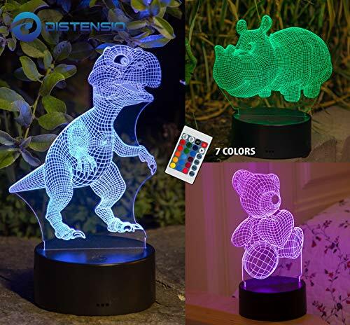 teddy bear 3d night light