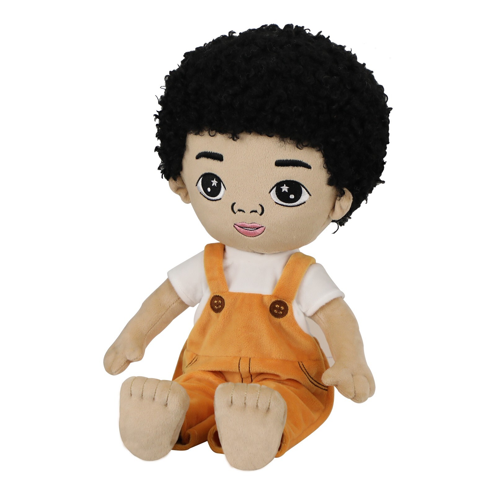 Black Baby Doll, African American Doll 19'', Unisex Doll, So