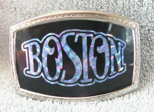 NOS - Vintage 1970s Boston Band Belt Buckle - Not… - image 1