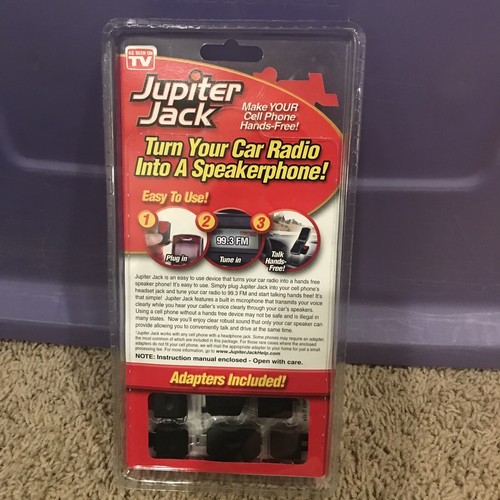 Jupiter Jack Cell Phone Car Radio Hands Free Speakerphone Converter Kit NEW - 第 2/5 張圖片
