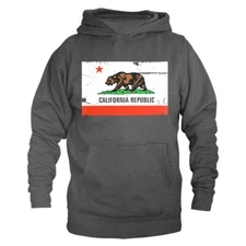 The Golden State California Republic Cali Bear Graphic Pullover Hoodie