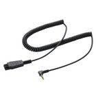 Convenient 3.5mm to Quick Disconnects Headsets Cable Perfect for Call Centers