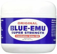 BLUE-EMU Super Strength Emu Oil - 4 Oz Exp 12/2027 New Free Shipping