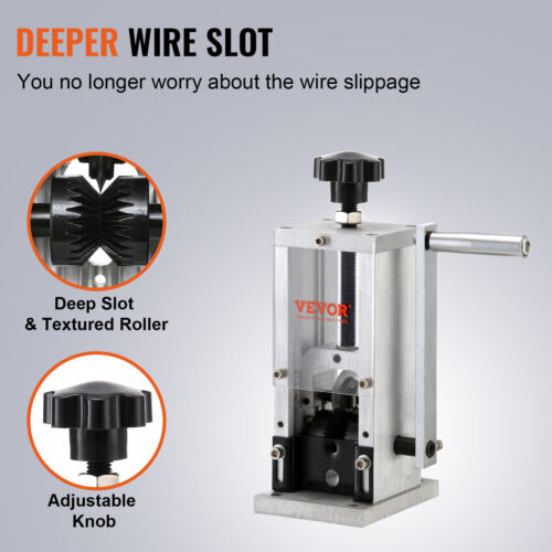 VEVOR Manual Wire Stripping Machine Portable Cable Stripper 1.5-25 mm Visual - Picture 4 of 12