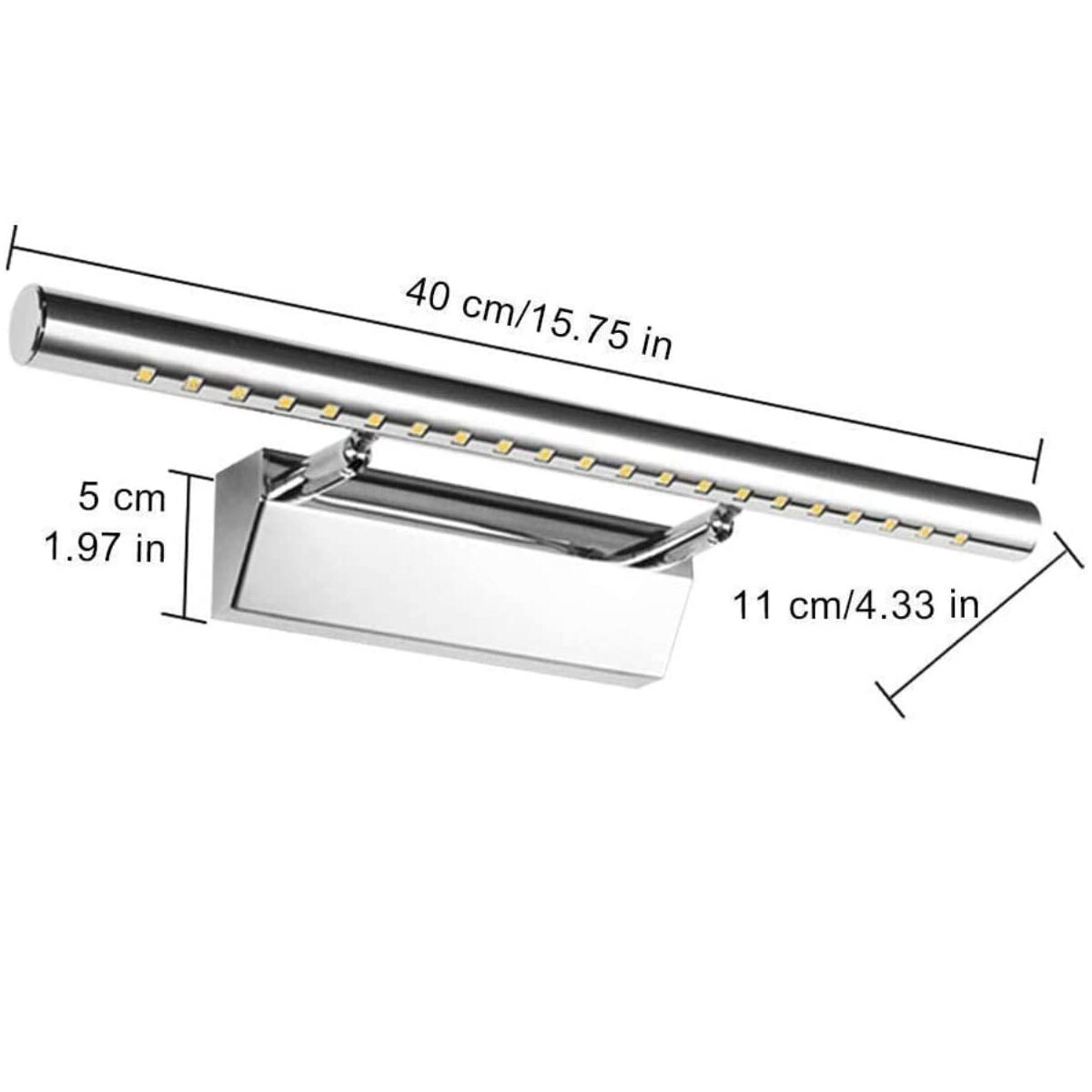 Modern LED Mirror Wall Light Picture Front Wall Makeup Lighting