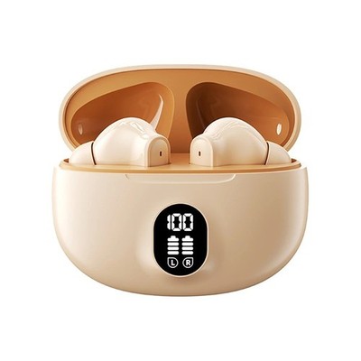 S510 Bluetooth TWS Earbuds HiFi Stereo Waterproof LED Display Mic Touch Control
