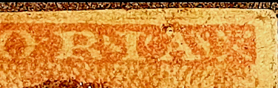 Queensland 1850 SG5 1D 2nd State ThickLine With Re-Entries Reads as VICTORIA(N) - Image 4 of 4