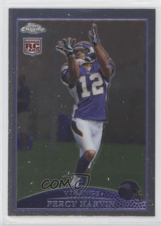 2009 Topps Chrome Percy Harvin #TC155 0x5h