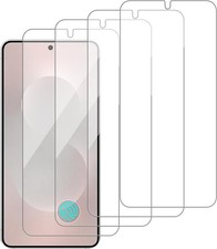 4-Pack Tempered Glass Screen for Samsung Galaxy S25 Edge 5G, Scratch Resistant