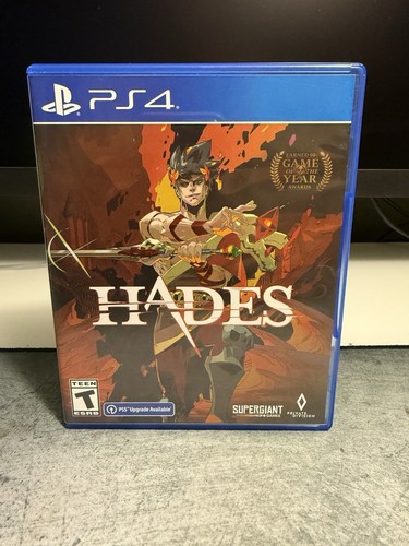 Hades (Sony PlayStation 4) w/Booklet and Insert Tested and Working