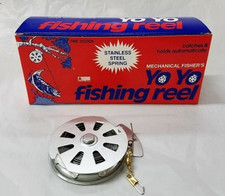 12 MECHANICAL FISHER'S YoYo FISHING REELS - No import fees