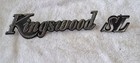 <!--F#f_0-->NICE ORIGINAL HZ KINGSWOOD SL HOLDEN FRONT GUARD BADGE WITH GOOD PINS<!--F/-->