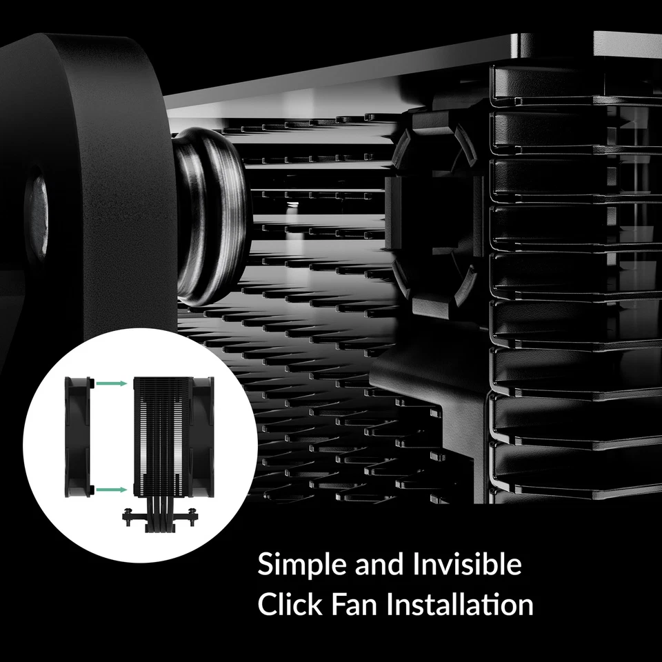 ARCTIC Freezer 36 A-RGB Black PC CPU Cooler 200-2000 RPM Intel AMD LGA1700 1851 - Image 3 of 4