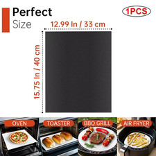 Multifunctional Grill Mat Microwave Oven Mat Household Grill Pan Liner Reusable