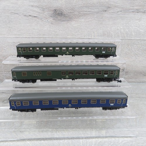 MINITRIX aus Set 11121 - N - DB - 3x Personenwagen 51 80 10-40 170-2 - #O19639 | Zustand: Gebraucht