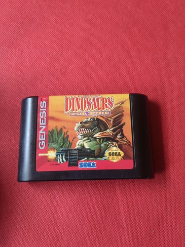 Dinosaurs For Hire (Sega Genesis, 1993) Authentic Game Cartridge Only Tested - Bild 2 von 9
