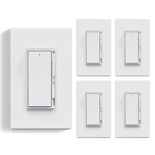 Dimmer Light Switch for 300W Dimmable LED/CFL Lights and 600W INC/HAL Bulbs, ...