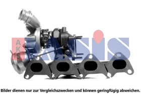 AKS DASIS TURBOLADER MIT DICHTUNGEN passend für AUDI A1 A3 SEAT ALTEA LEON