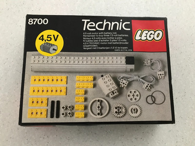 Lego Technic 8700 Expert Builder Power Pack Vintage OVP Set komplett