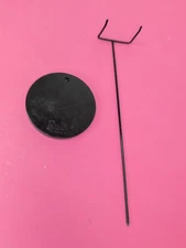 Vintage Mattel Barbie 12" Pedestal Doll Stand Ponytail Peg Hole Original R2