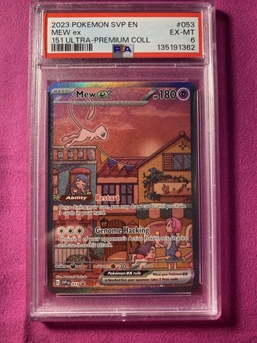 2023 Pokemon Black Star Promo Mew ex 151 Ultra Premium Collection #053 PSA 6