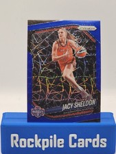 2025 Panini Prizm WNBA - Jacy Sheldon #113 Blue Velocity Prizm
