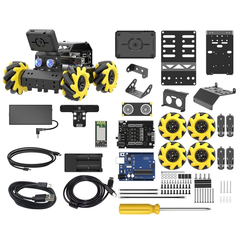 Robotic Kit for Arduino Robot Car AI Camera Vision Recognition Target Trackin...