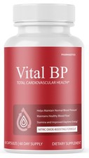 Vital BP Blood Support Supplement VitalBP for Blood Flow - 60 Capsules Official