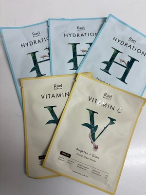 (5) Rael Beauty Facial Sheet Masks