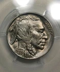 1936-S  Buffalo Nickel PCGS MS65 Original Toned Blues & Gold Colors
