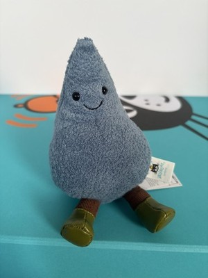 Jellycat Amuseables Happy Rain Drop - 100% Original - Brandneu mit Etikett