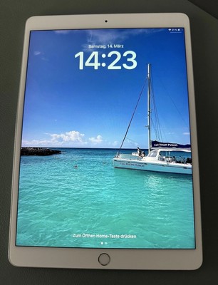 Apple iPad Pro 10.5   64 GB   Wi Fi   Silber   guter Zustand 