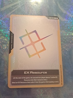 EX Resource - EXR-001 NM - Gundam TCG Card Game