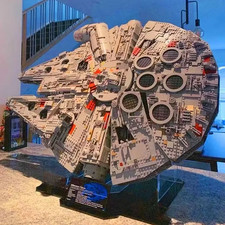 7541PCS Millennium Ship Falcon Model Bricks MOC 75192